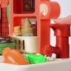 Kitchen Playset Cookware Accessories Pretend Play Set with Sounds Realistic Lights for Boys