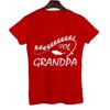 Men's Brand T-shirts Fishing Grandpa Print Shirt Funny Short Sleeve T Shirts Summer Tshirt Harajuku Streetwear T-Shirt for Men