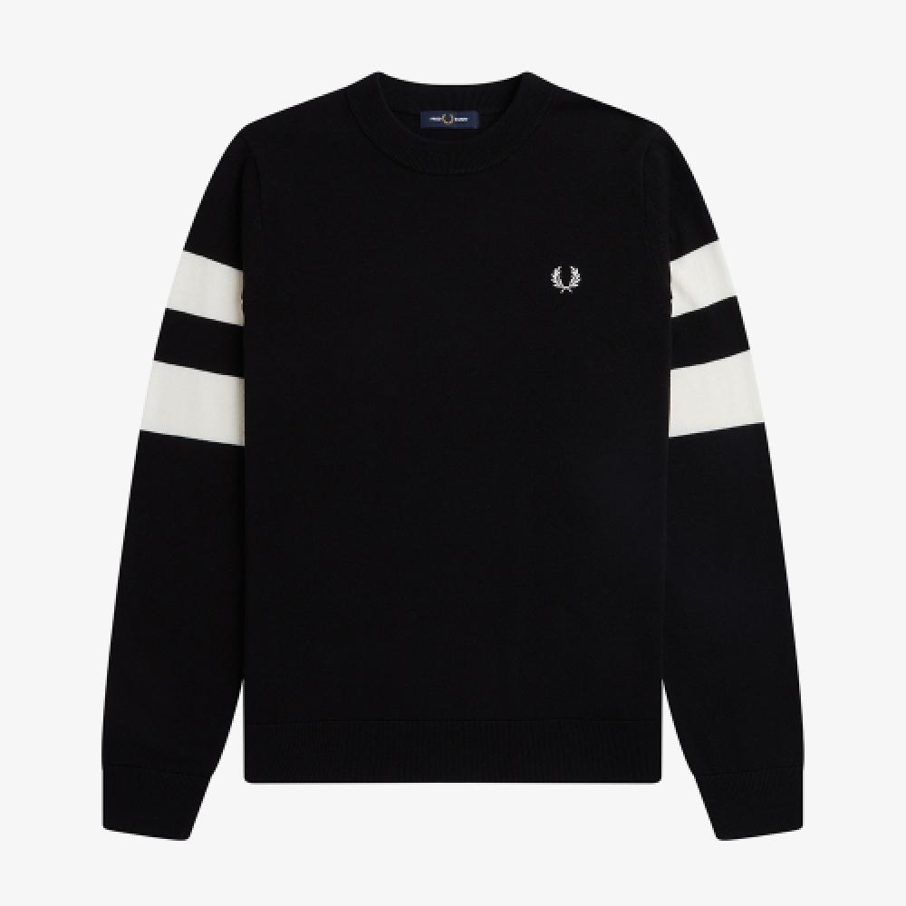 Fred Perry [sharp] Tipped Sleeve Knit  102  Afpm2335533 102