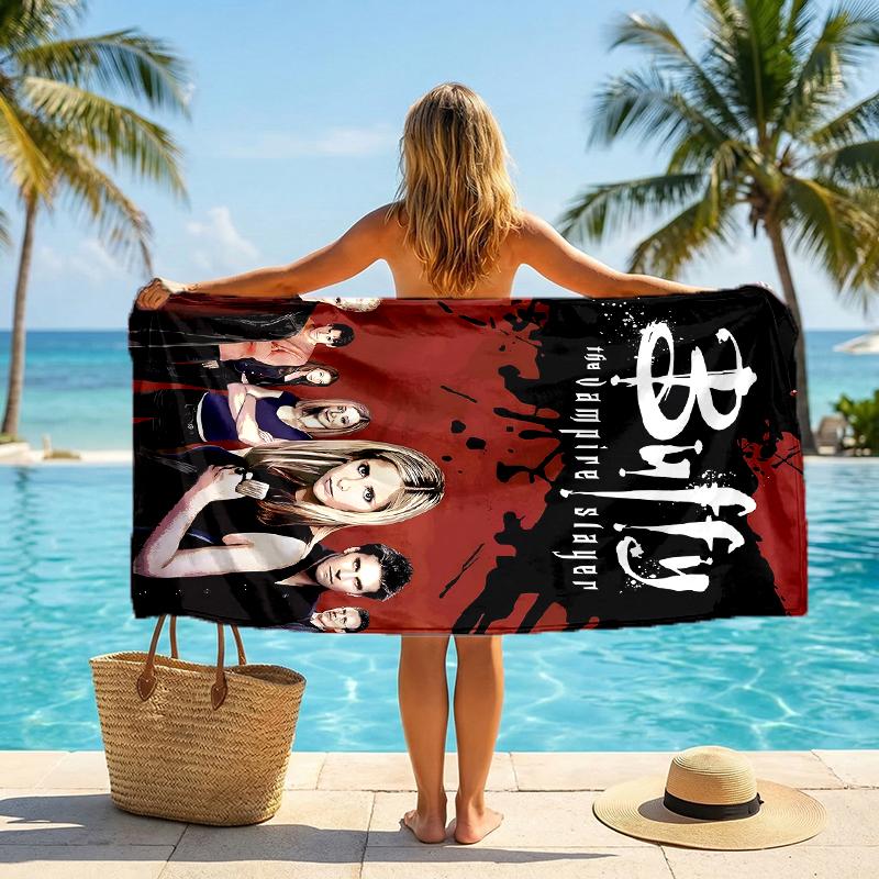 Buffy Fashion Beach Towel: Ideal for Summer Adventures Soft, absorbent and quick drying suitable for swimming and bathing
