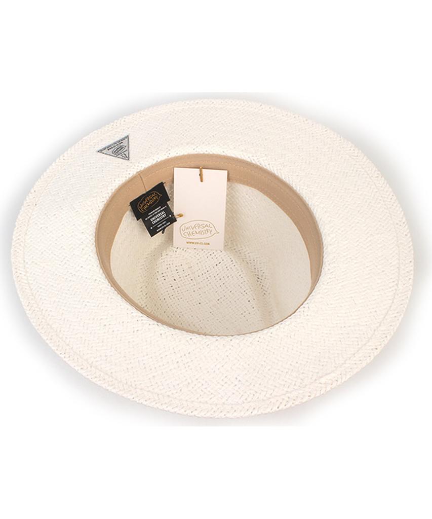 Yunibeosyeolkemiseuteuli Summer Simple White Fedora - Big Size Summer Fedora