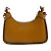 Michael Kors Wilma Minimalist Solid Color Logo Chain Zip Closure Leather Shoulder Bag Women Shoulder Bag Olive-Brown 35H3G3WC5L-LUGGAGE