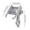 Bike Phone Holder Cell Mount Multiple Angles 720 Rotatable Handlebar Mounting Shockproof for