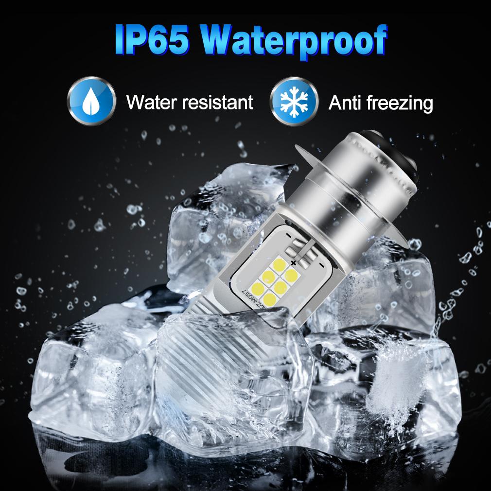 Motociclo Fari Lampadine Per Fari A LED Per Moto 6V 12V - Foto 4