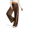 Women's Loose Wide Leg Casual Pants Straight Leg Comfortable Pants for Everyday Wear