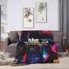 The Weeknd Pop Singer Blanket Coral Fleece Plush Print  Multi-function Super Warm Throw Blankets for Home Office Quilt