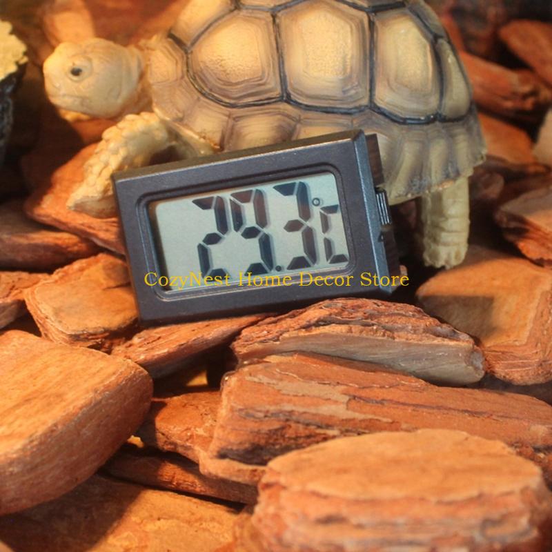 92MF Easy Read Reptiles Tanks Temperature Gauge LCD Display Thermometers for Pet Use China Mainland