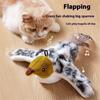 SelfMoving Electric Flocking Feathered Cats Teasing Toy with Life Like Bird Motion To Stimulate Pet Hunting and Chasing