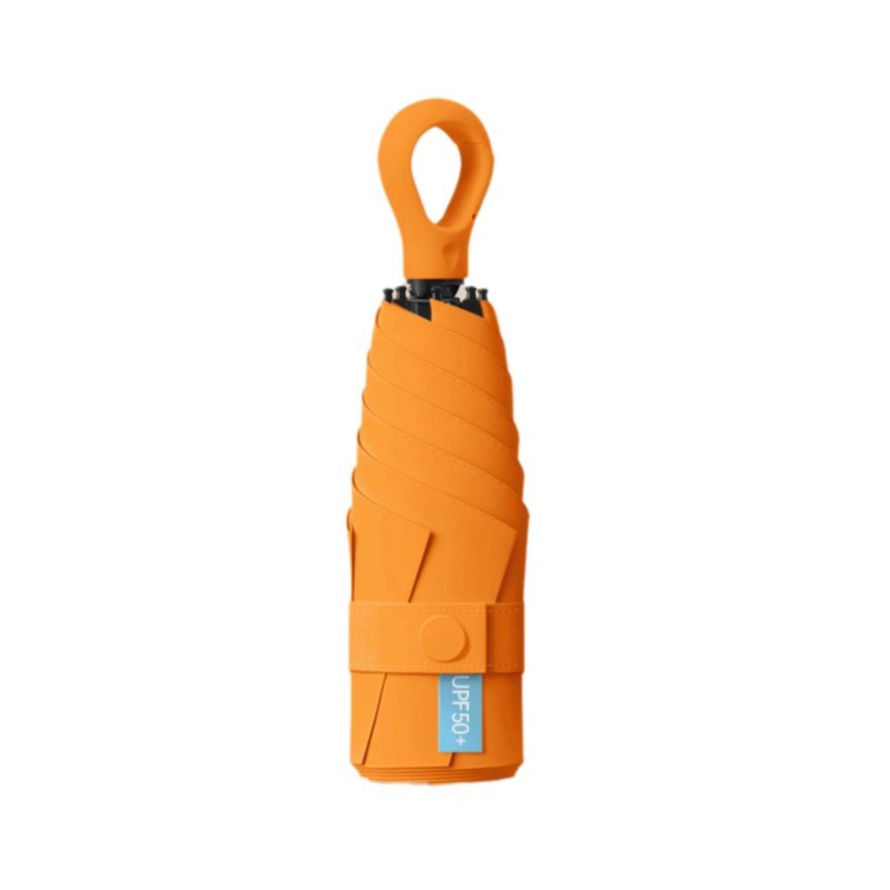 Faltbarer Mini-Sonnenschirm Winddicht Doppelt nutzbar Sonnenschutz Handbetrieben Sonnenschirm Outdoor
