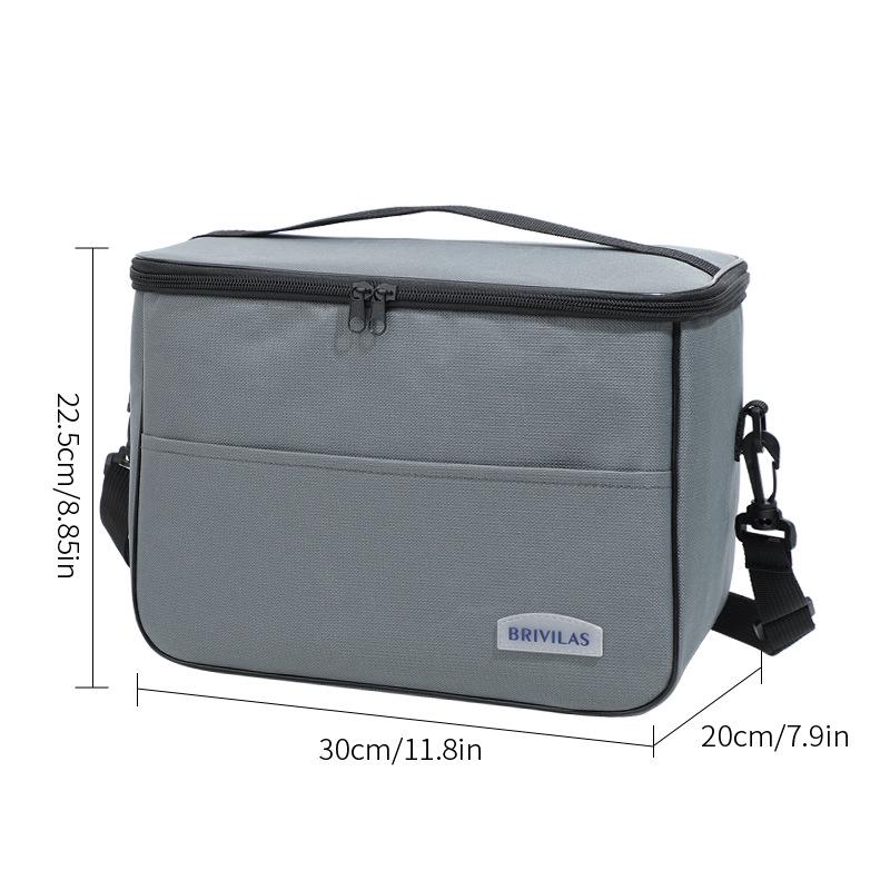 Geantă termoizolantă încălzită pentru prânz - Geantă Bento de mare capacitate pentru angajați de birou