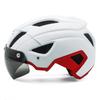 Cross-border Bestseller with Wind-goggle Hat, Brim Mountain Bike Helmet Integrated Bicycle Helmet, Off-road Riding Helmet