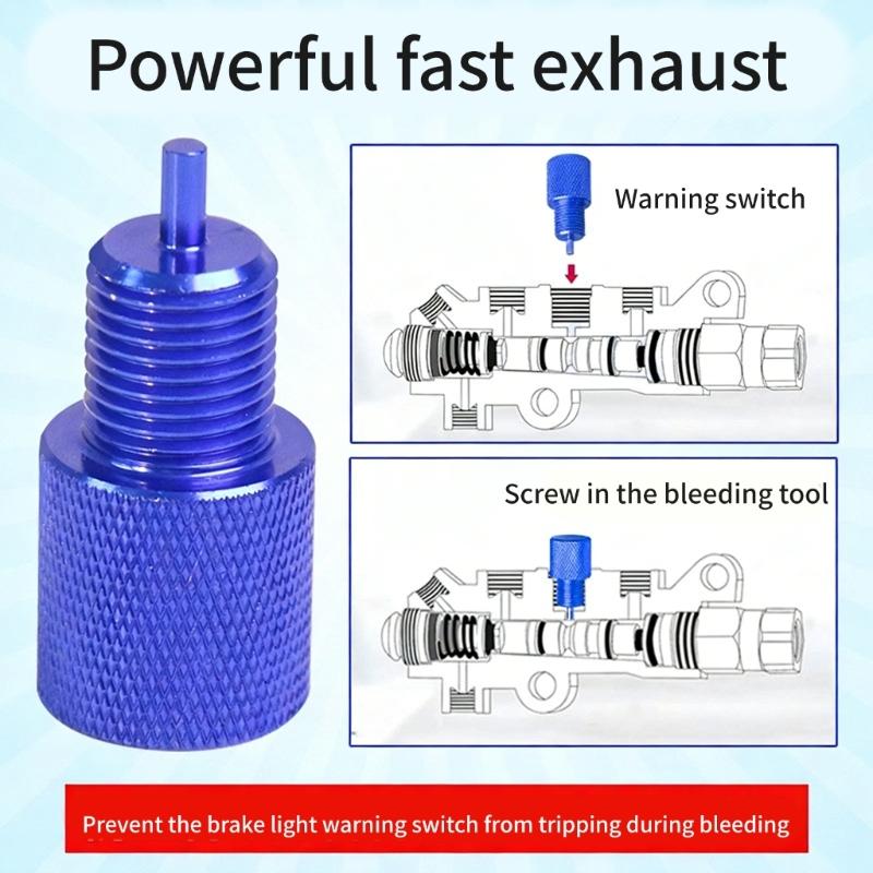 High Quality Bleeding Tool For DISC DRUM PV4 AC 172-1371 Combination Valves Aluminum Proportioning Valves Brake Tool