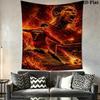 Portugal'S Fire Soccer Passion Ignites Threepiece Set 1 Duvet Cover 2 Pillowcase Without Core Christmas Birthday Gift