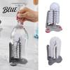 Kitchen Sink Tool Suction Cup Bottle Brush Wall Mounted Rotating Cleaning Scrubber Plastic Brush Thick Bristles Accessory for Glasses Mugs