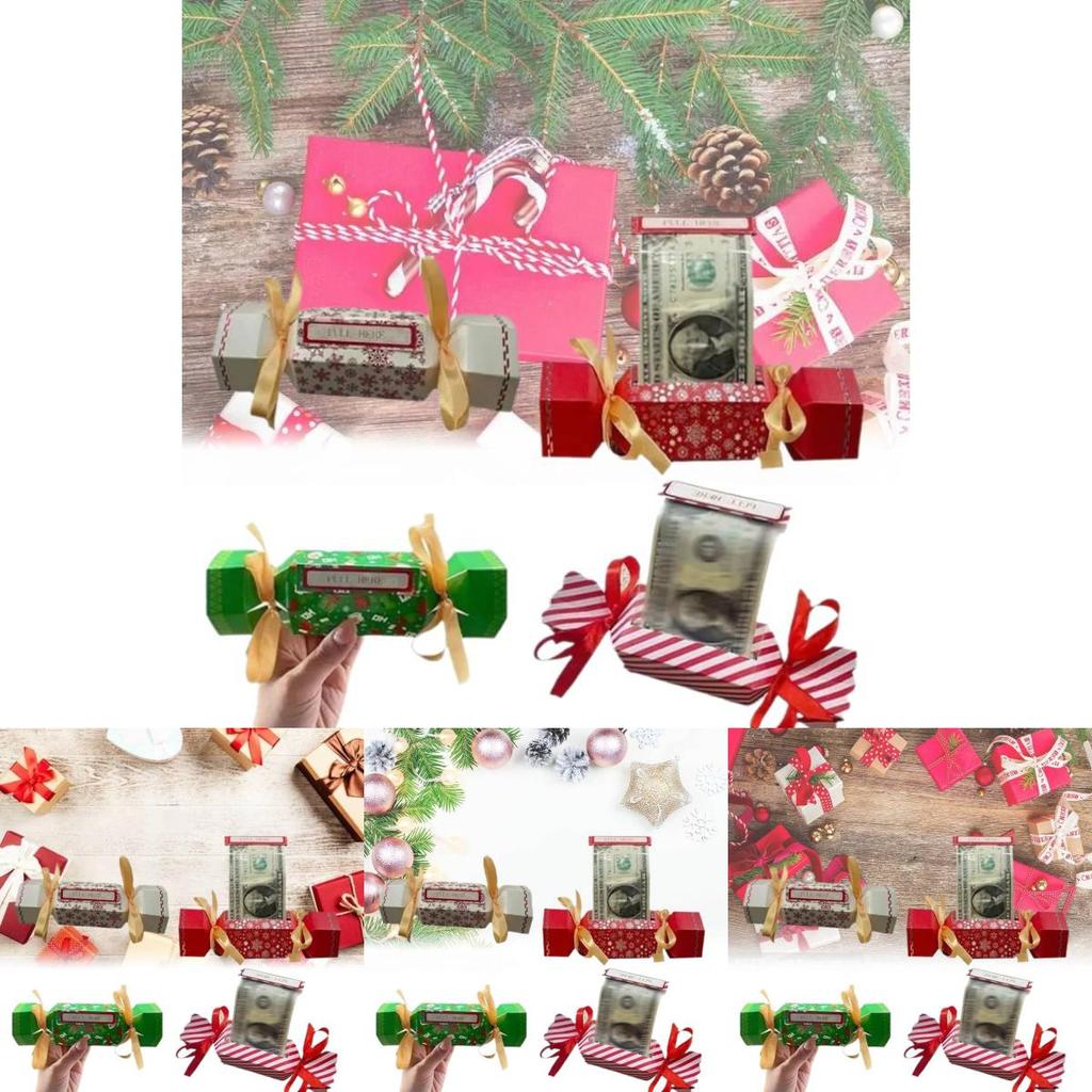 Creative Christmas Surprise Money Bag Gift Box Perfect For Cash And Candy Storage