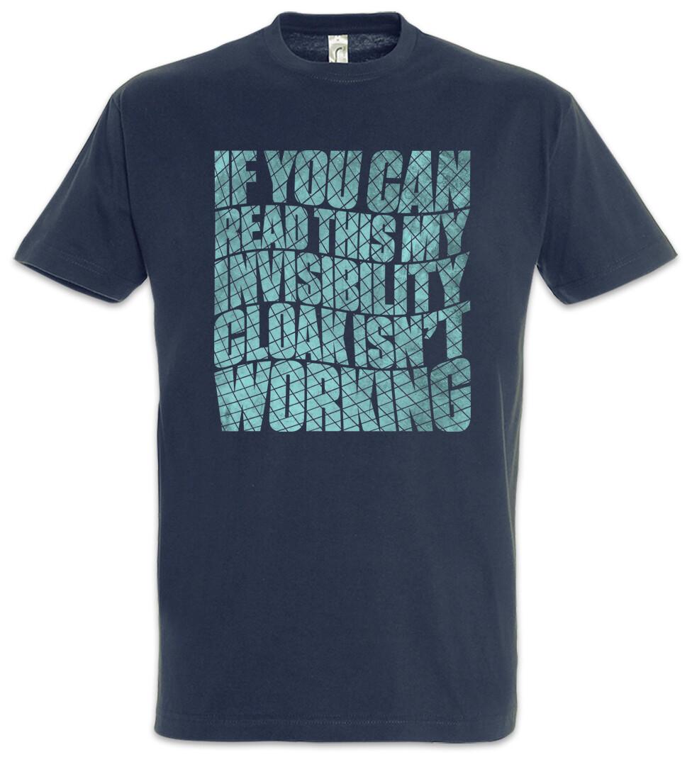 

Invisibility Cloak T-Shirt Mens Womens Tees Top Fun Gamer Games Larp Role Play Geek Nerd Pen & Paper M