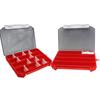 Bait Case Single-Layer Multifunctional PP Plug-in Lure Storage Box for Fishing Lover