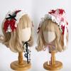 Original Lolita Strawberry Polka Dot Headband Sweet Lolita Lo Hair Accessories Cake Top Hat Hair Accessories