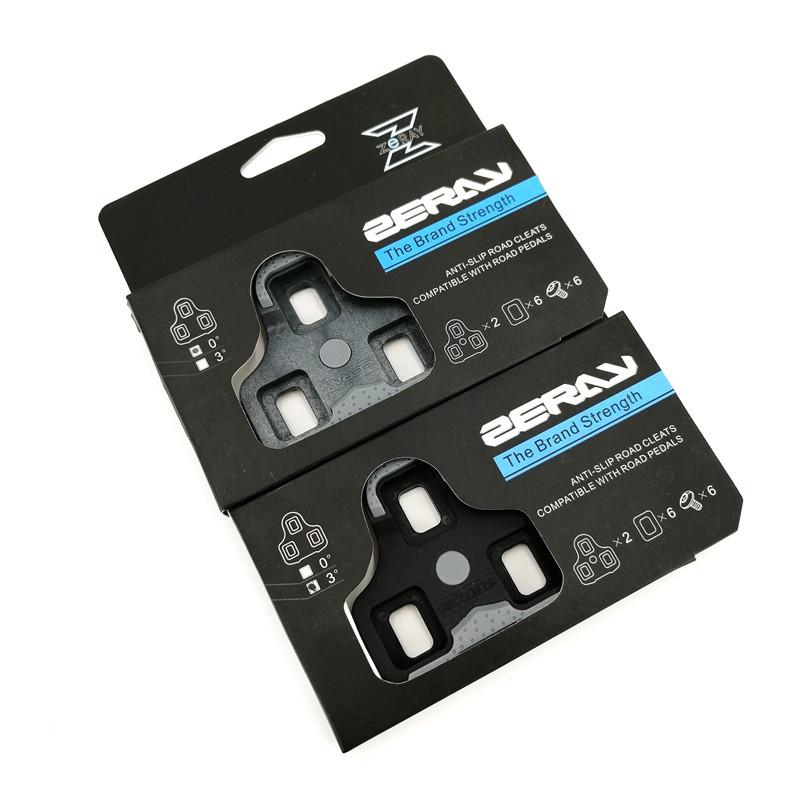 Zeray Road Pedal Radschuhe Cleats Selbstverriegelndes Pedal Anti-Rutsch-Cleat Kompatibel Keo Rennrad Radsportzubehör
