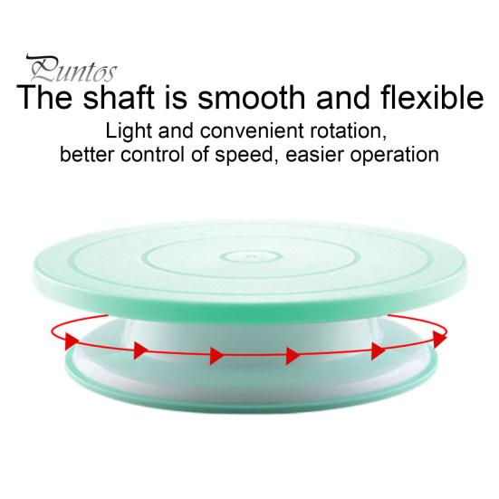Stojak na ciasto 11 cali obrotowy talerz obrotowy do ciasta płynny obrót o 360 stopni praktyczny stojak na dekoracje ciasta narzędzie do pieczenia babeczek ciasteczek muffinek