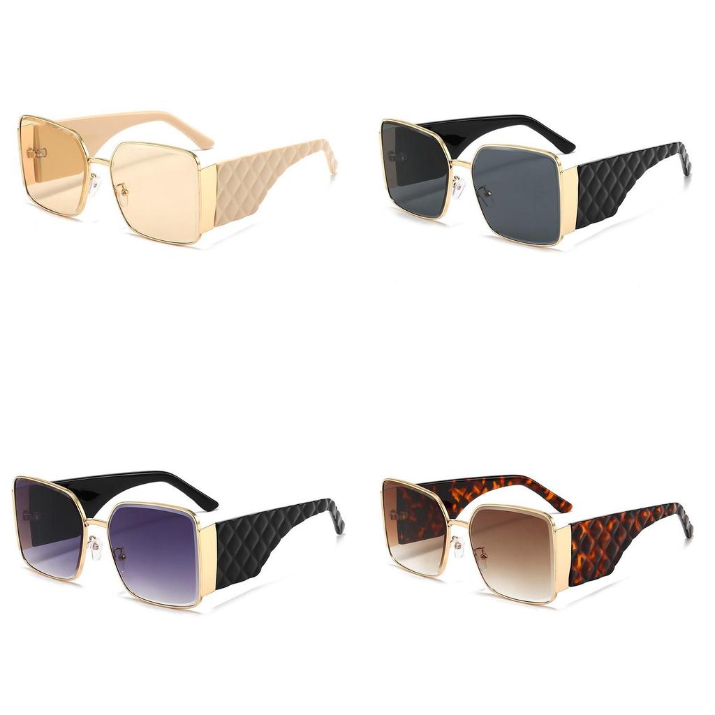 Retro Square Sunglasses For Women With Uv400 Protection And Tinted Pc Lenses For Outdoor Fashion