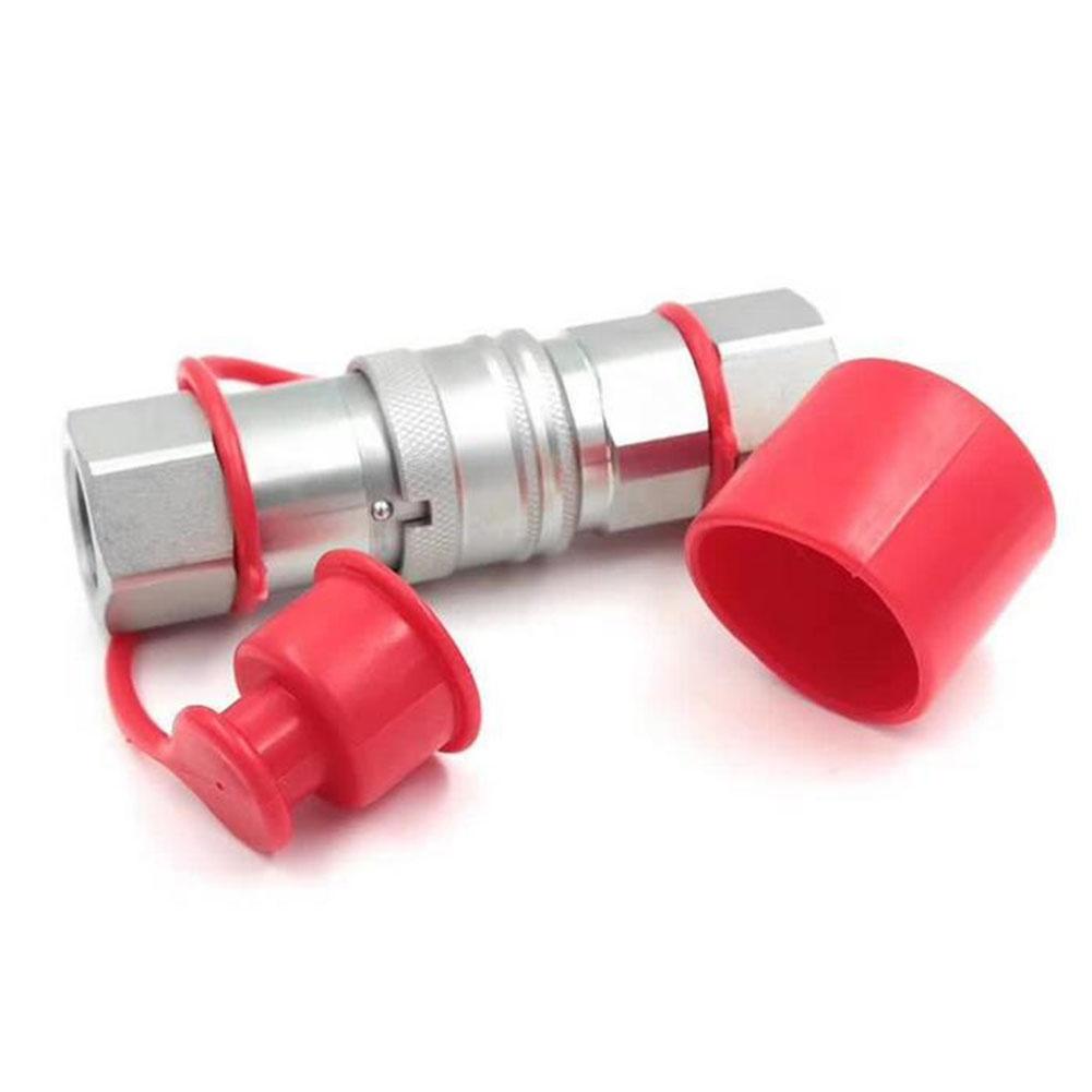 Quick Change Dust Cap Quick Connector Quick Coupler Straight Through