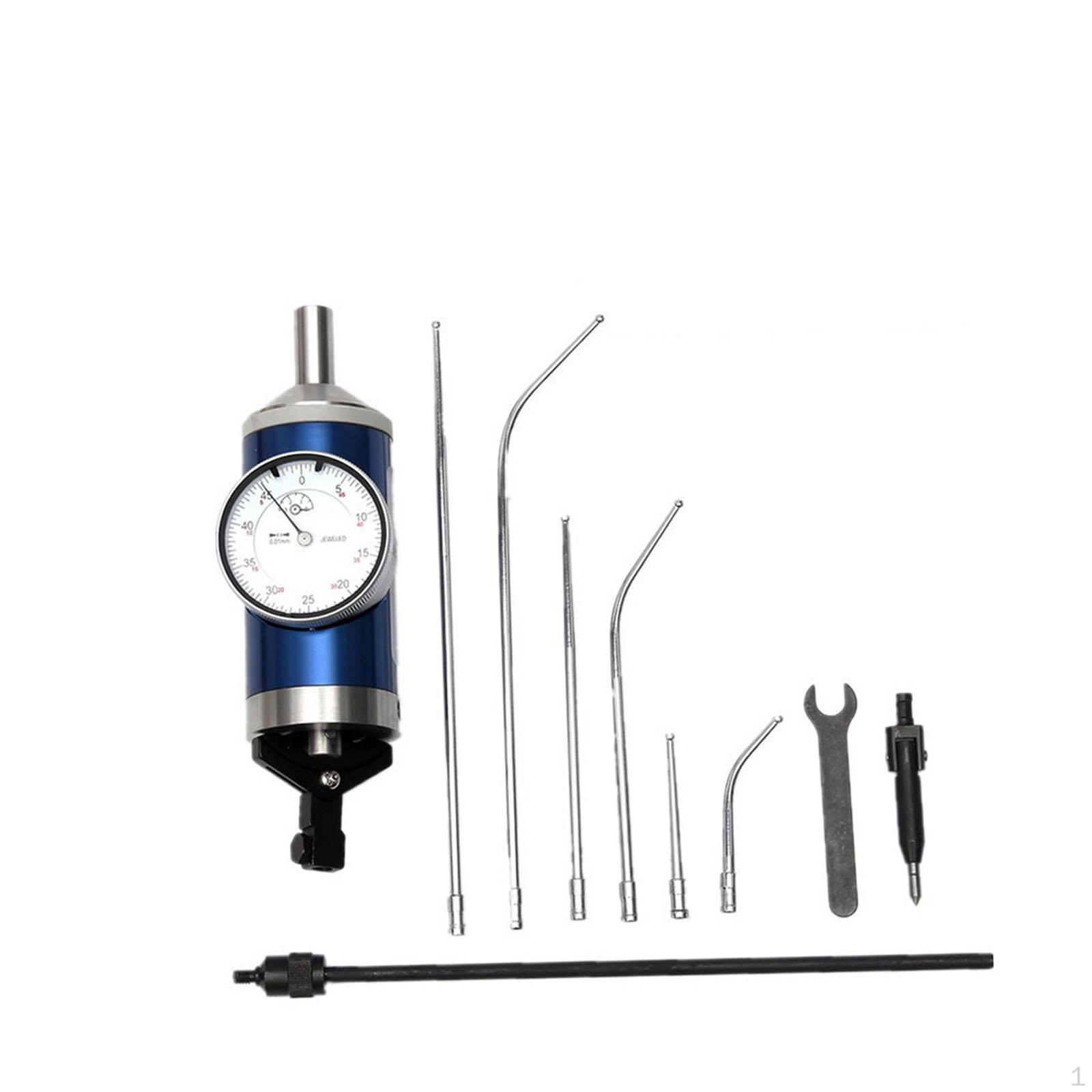 

Центровочный калибр для фрезерных станков - циферблатный индикатор синий