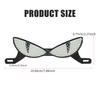 KEVANLY LED Cat's Eye License plate light Headlight For Car Motorcycl Universal Modified Decoration single light car Accessories