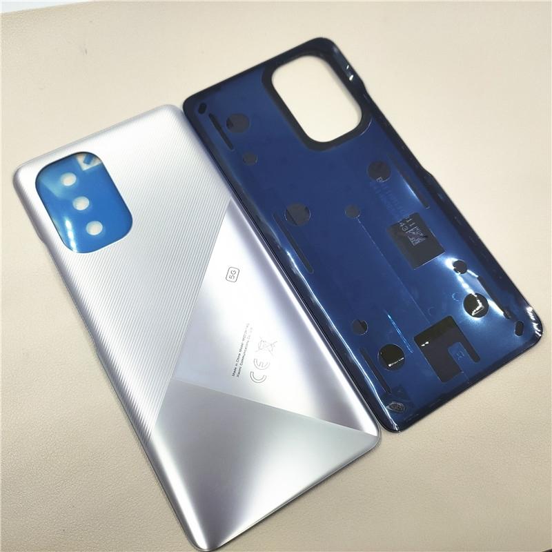 Für Xiaomi Poco F3 5G Glas Rückseite Akkuabdeckung Ersatz Gehäuserückseite Tür