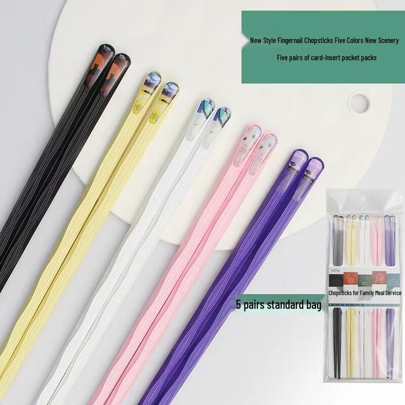 

Ru Han Japanese Style Alloy Chopsticks Set