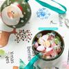 Plastik-Weihnachtsbaumkugeln Blech-Weihnachtsbaumschmuck Heimdekoration