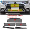 Car Front Grille ert Net ect Screening Mesh Decor Protection Cover Trim Accessories For Mitsubishi Outlander 2016 -