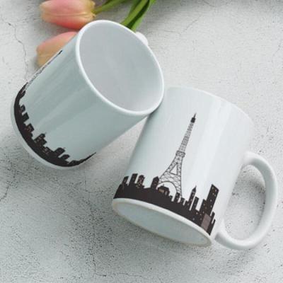 eh217-Design Mug 2p-Eiffel Tower European Night View
