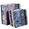 Zun Jue Portable 100% Cotton Watercolor Accordion Journal, 300g Fine Grain Fabric Book for Art Students
