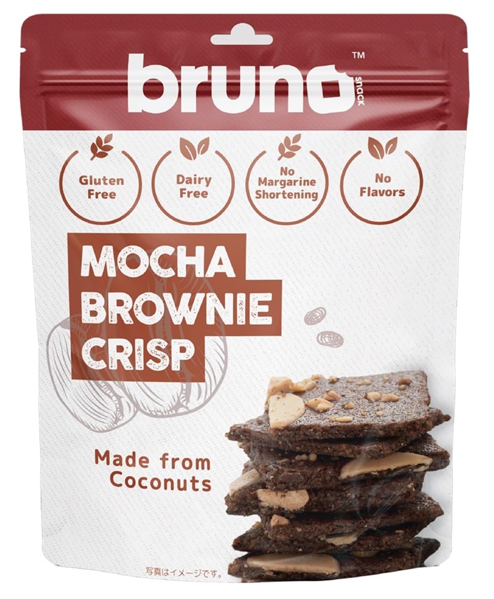 

bruno snack crispy mocha brownie 60g x 6 packs