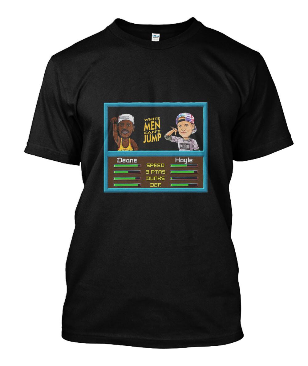 Limited New WHITE MEN CAN T JUMP BILLY HOYLE MAN WOMAN T-Shirt Size S to 5XL XXL