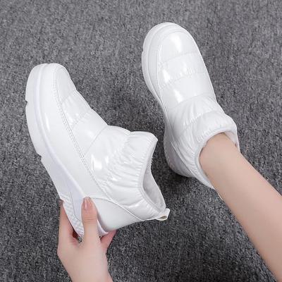 Neue wasserdichte, verdickte und Kaschmir-Mode-Baumwollschuhe, Schneestiefel für Damen