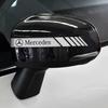 Car Sticker 2PCS Car Rearview Mirror Stickers Auto Body Decor Decal For MERCEDES BENZ W211 W204 W210 W203 CLA GLA Accessories