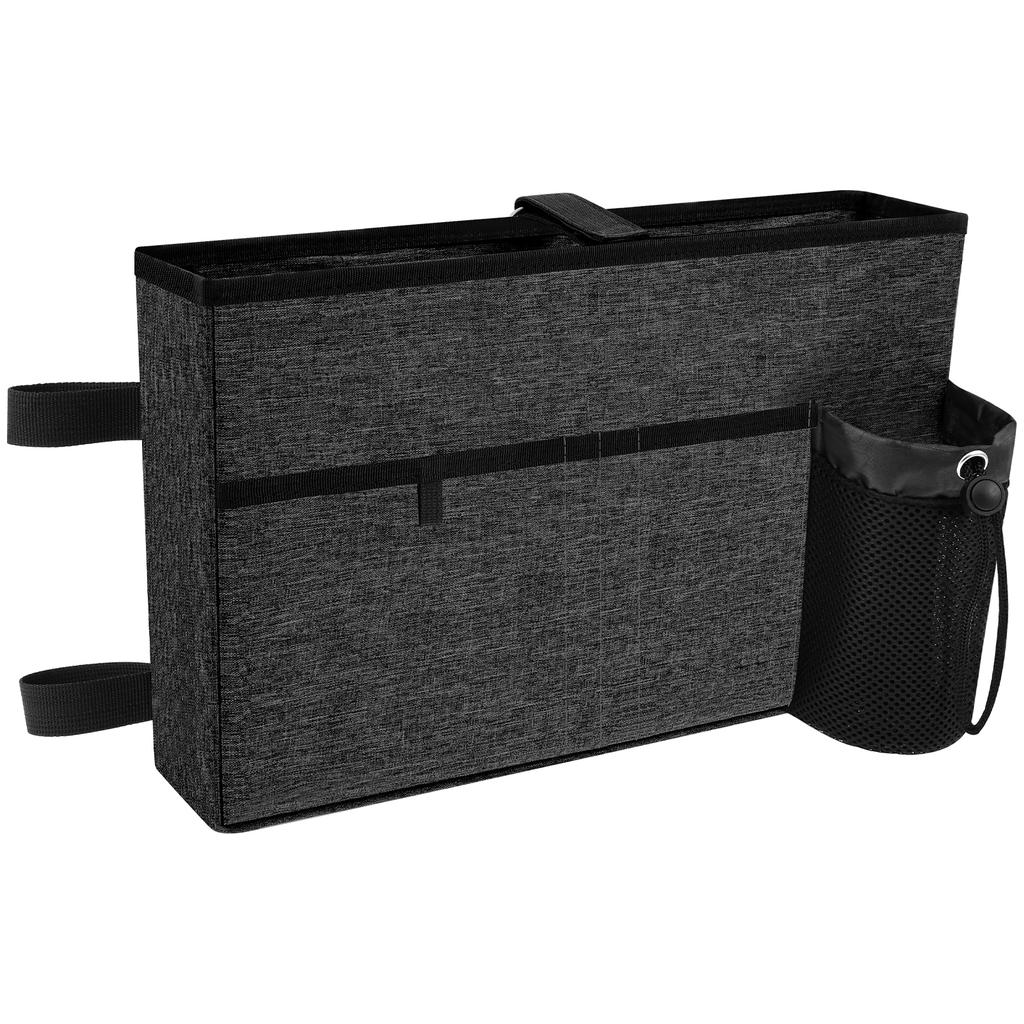 Walker Bag Folding Rollator Walker Storage Basket Tote Bag with Cup Holder Release Hand Carry Pouch for Seniors and Handicapped