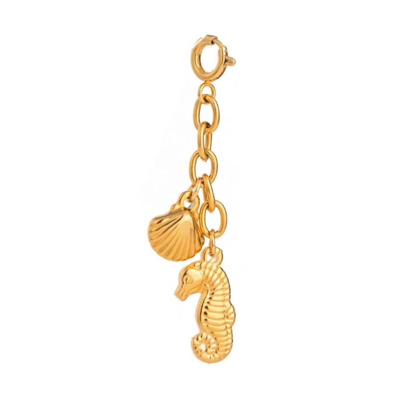 Minimalistischer Bikini-Form Edelstahl-Halskette Wasserbeständiger Schmuck Geeignet für Aktivitäten am Meer und Freizeitkleidung