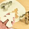 8/10/18/24Pcs Stainless Steel Cookie Cutter Set 3D Shape Design Various Patterns Holiday Cookie Mold Christmas Gift Baking Tool