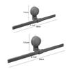 New Wall Mounted Towel Rack Punch-free Space Saving Bathroom Hanging Rod Suction Cup Slipper Storage Shelf