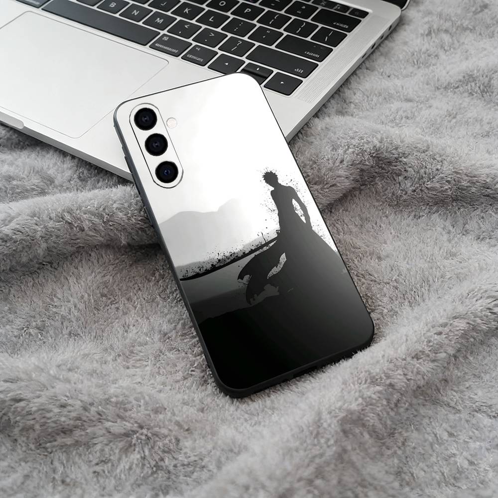 Hot anime-B-L-E-A-C-H Phone Case For Samsung Galaxy A73,A71 A72,A70,A53,A52,A51,Soft Silicone Black Cover