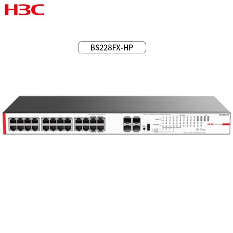 

H3C BS228FX-HP 28-Port Gigabit Enterprise PoE Network Switch