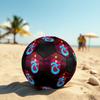 Trabzonspor FC Soccer Ball, Colorful, Suitable for All Ages, Machine-stitched, PVC Material, Competition Grade, Durable and High Bounce