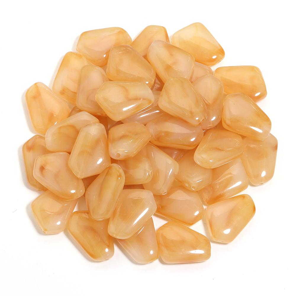 20pcs 25x18mm Irregular Acrylic Beads Colorful Cloud Loose Spacer Beads For DIY Jewelry Making Bracelets Necklace Accessories