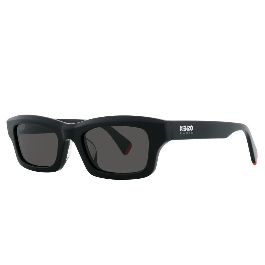 Kenzo Smoke Square Unisex Sonnenbrille Kz40164u 01a 50