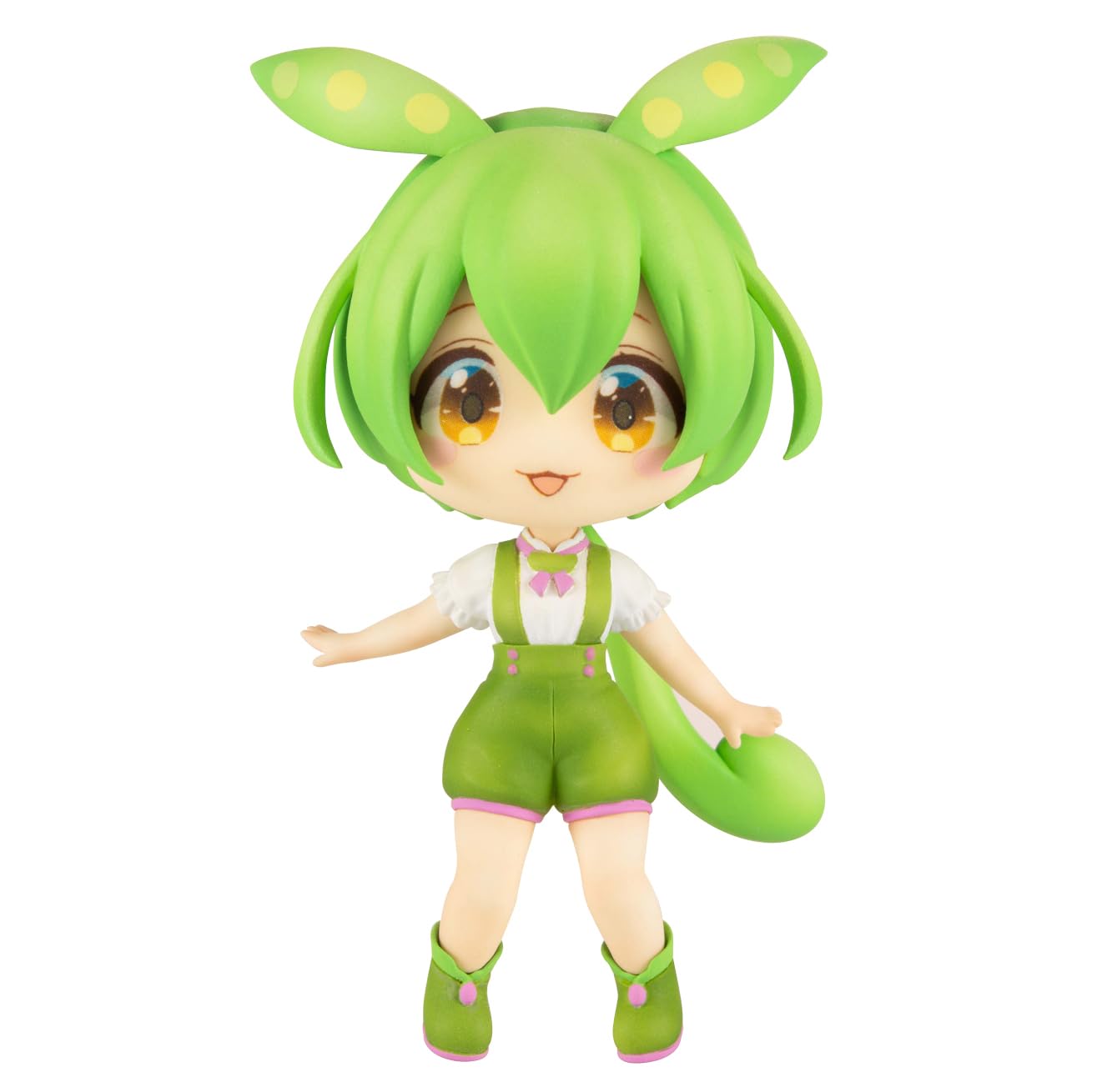 

PLUMPMOA Zundamon Mini Figure, Approximately 70mm Tall, Non-Scale, PVC, Pre-painted, Complete Figure