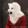 New Animal Fox Headgear Plush Mask with Openable Mouth, Suitable for Bar Halloween Performances