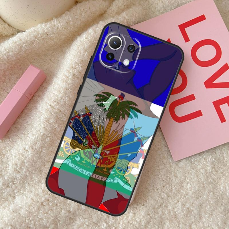 Haiti Haitian Flag Case For Xiaomi 17 Pro Max 14 15 Ultra 13T 14T 15T Pro POCO X7 X3 X5 X6 F5 F6 F7 F8 Pro Cover